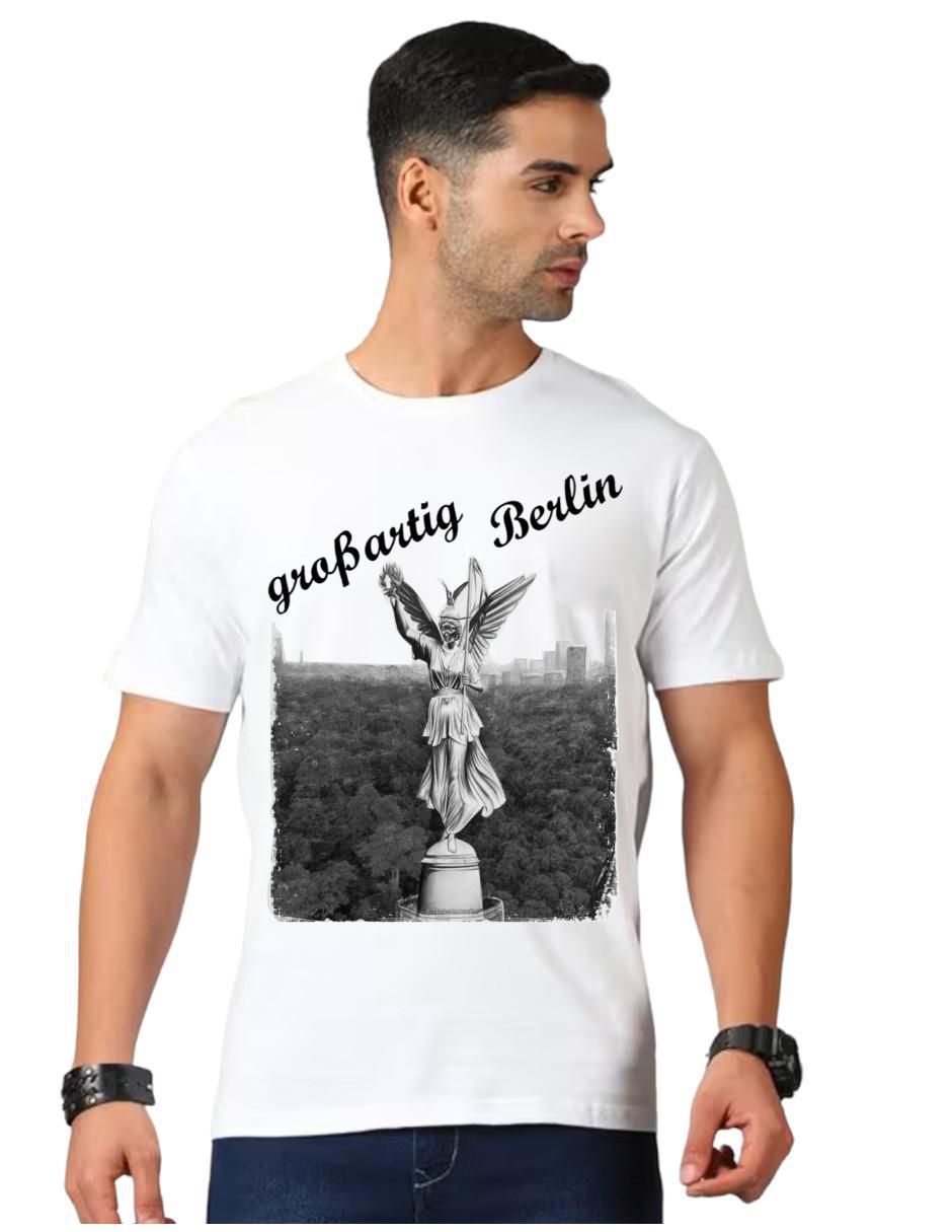 Playera Gran Berlín Alemania cuello redondo para hombre Playera Gran Berlín Alemania cuello redondo para hombre