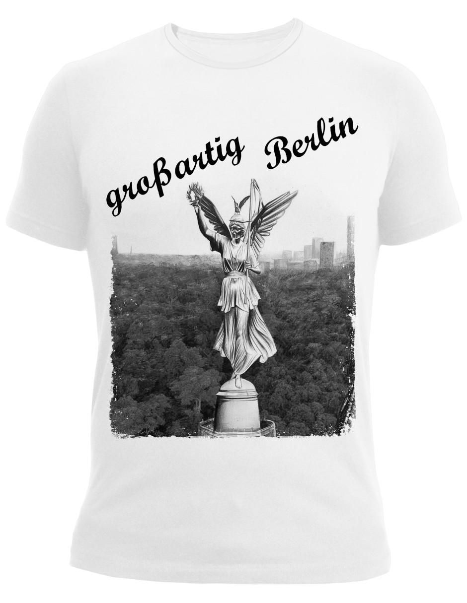 Playera Gran Berlín Alemania cuello redondo para hombre 4