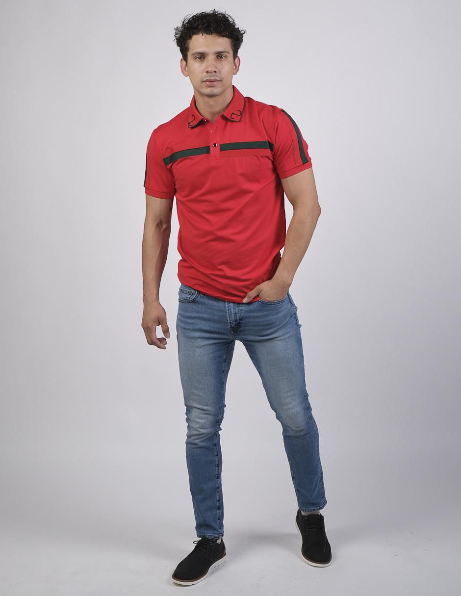Playera tipo polo Pavini para hombre