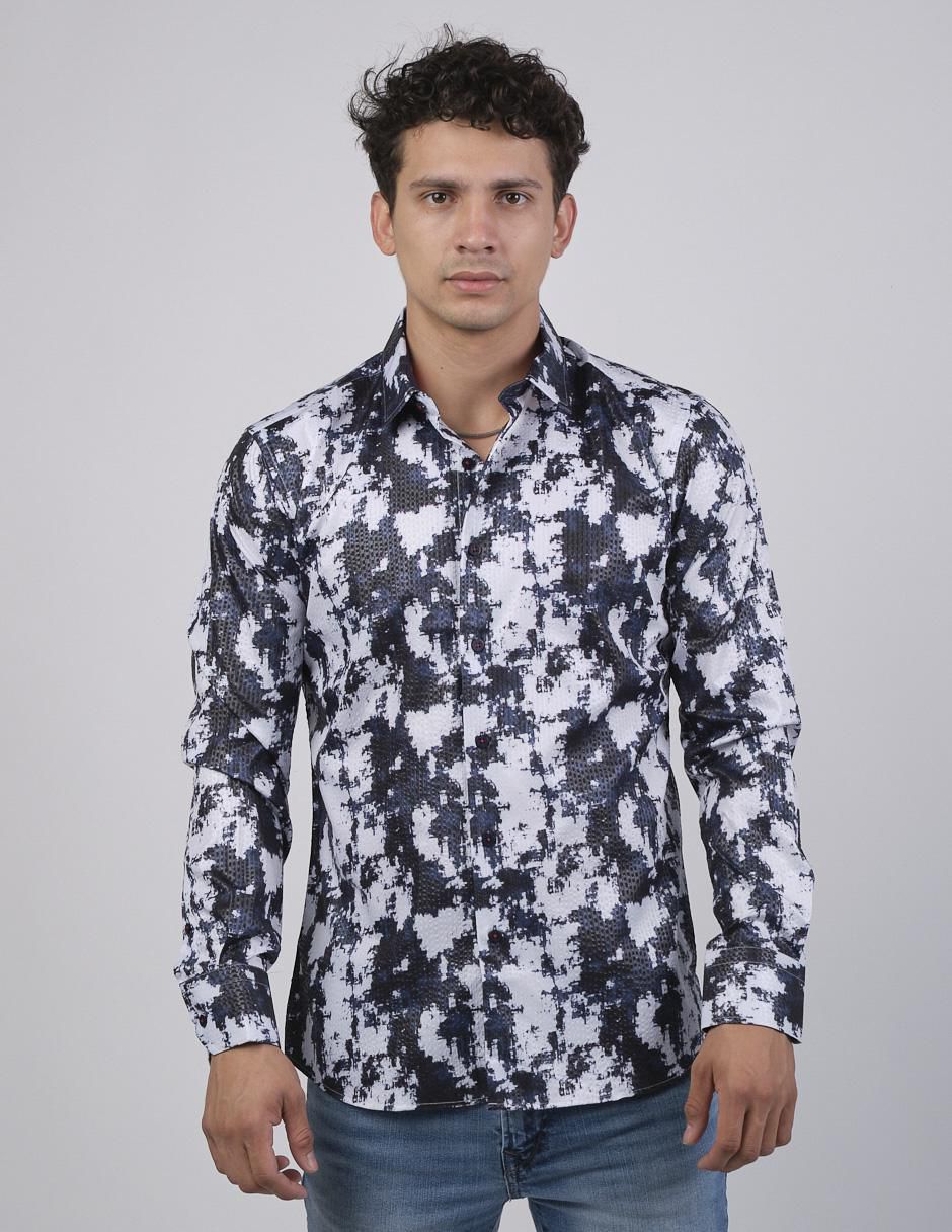 Camisa casual manga larga para hombre Camisa casual manga larga para hombre