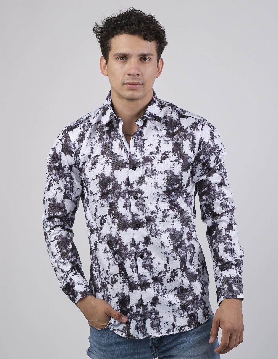 Camisa casual manga larga para hombre Camisa casual manga larga para hombre