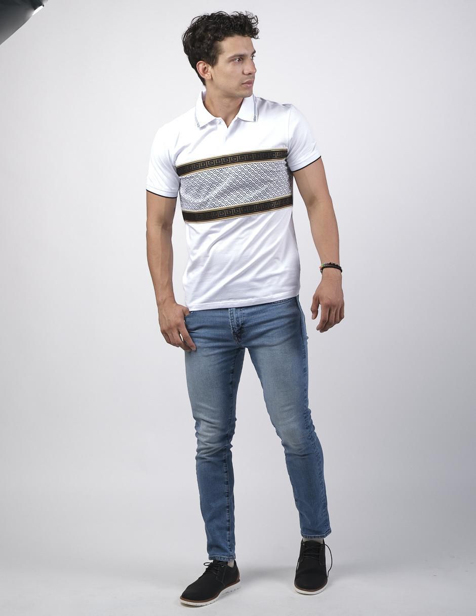 Playera tipo polo Pavini para hombre