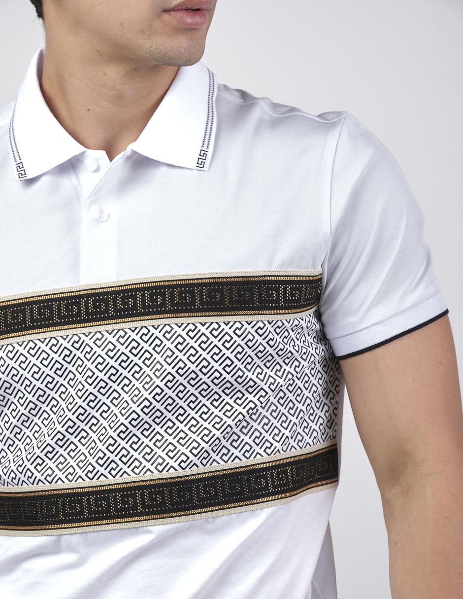 Playera tipo polo Pavini para hombre