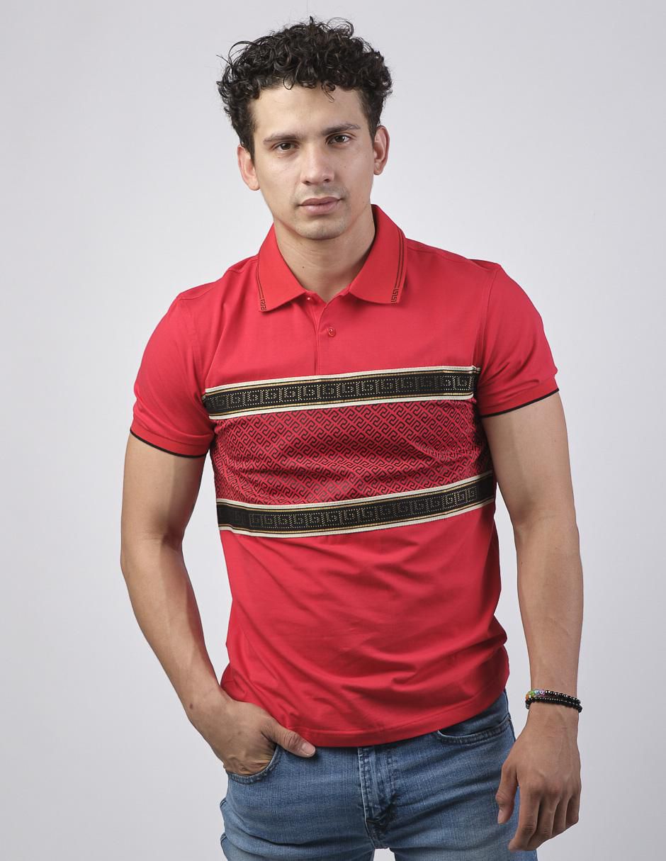 Playera tipo polo Pavini para hombre