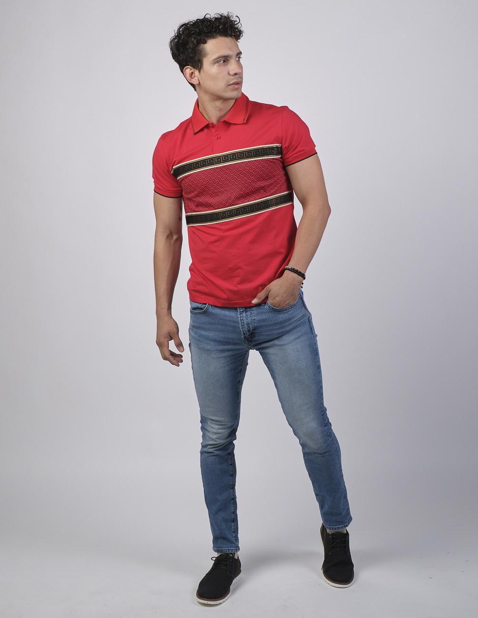 Playera tipo polo Pavini para hombre