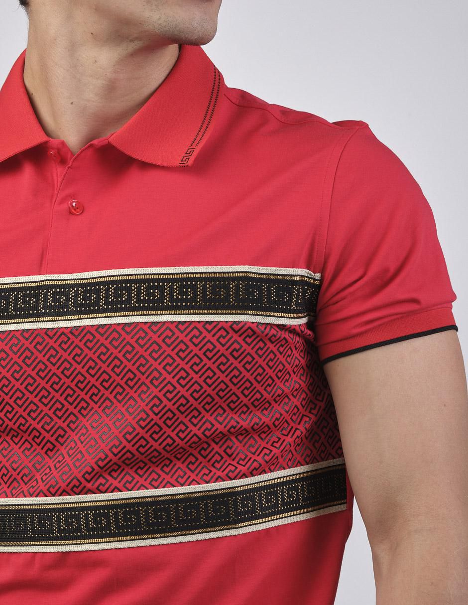 Playera tipo polo Pavini para hombre