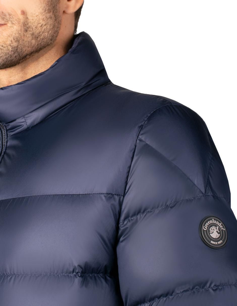 Chamarra acolchada con capucha para hombre 3