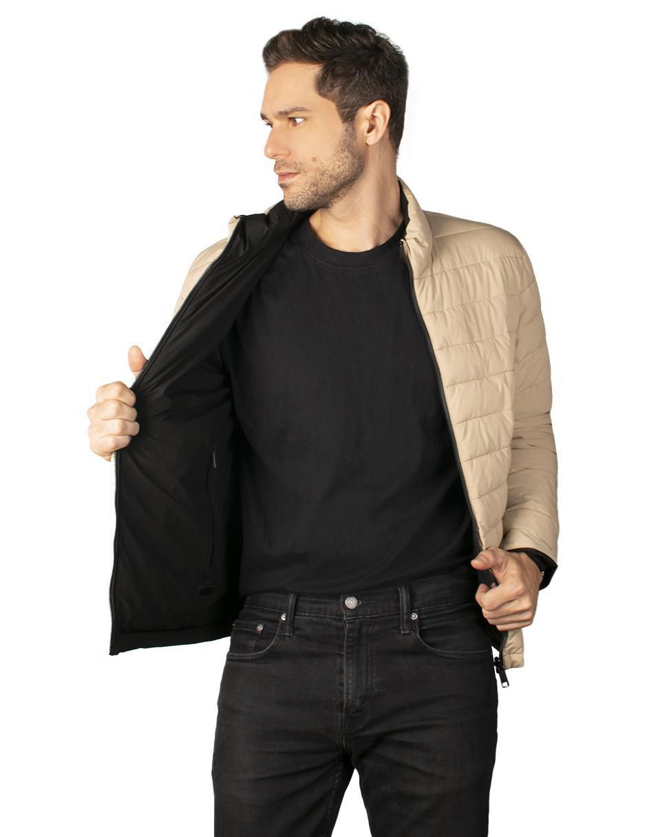 Chamarra acolchada Greenlander impermeable reversible para hombre