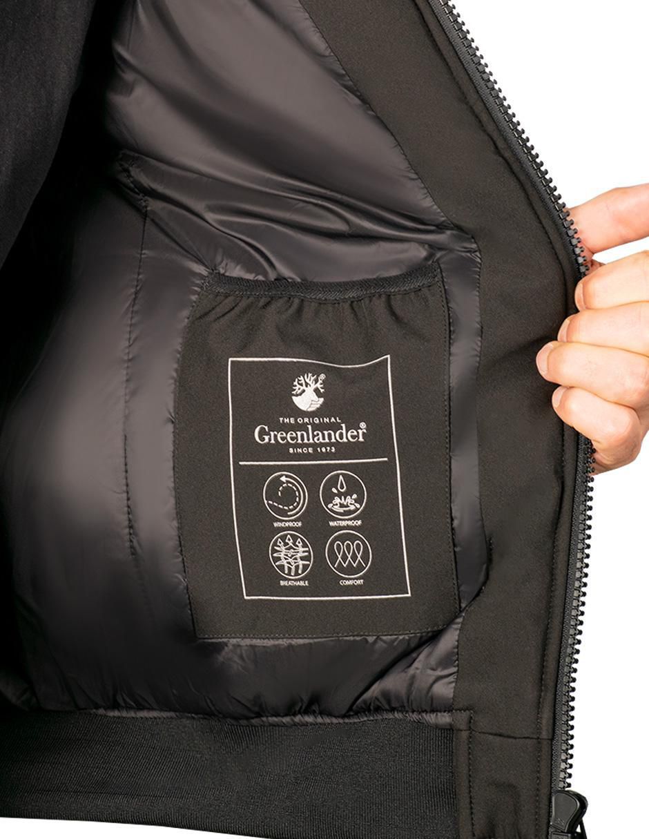 Chamarra casual impermeable con capucha para hombre 3
