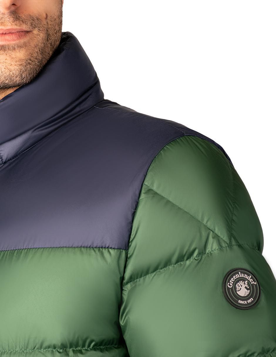 Chamarra acolchada impermeable capitonada para hombre 3