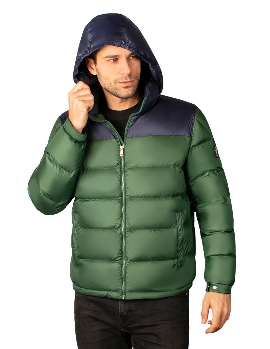 Chamarra acolchada impermeable capitonada para hombre 5