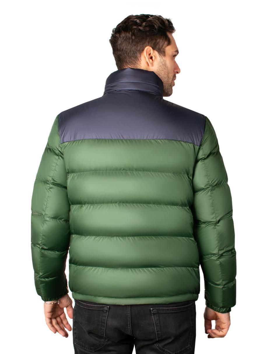 Chamarra acolchada impermeable capitonada para hombre 6