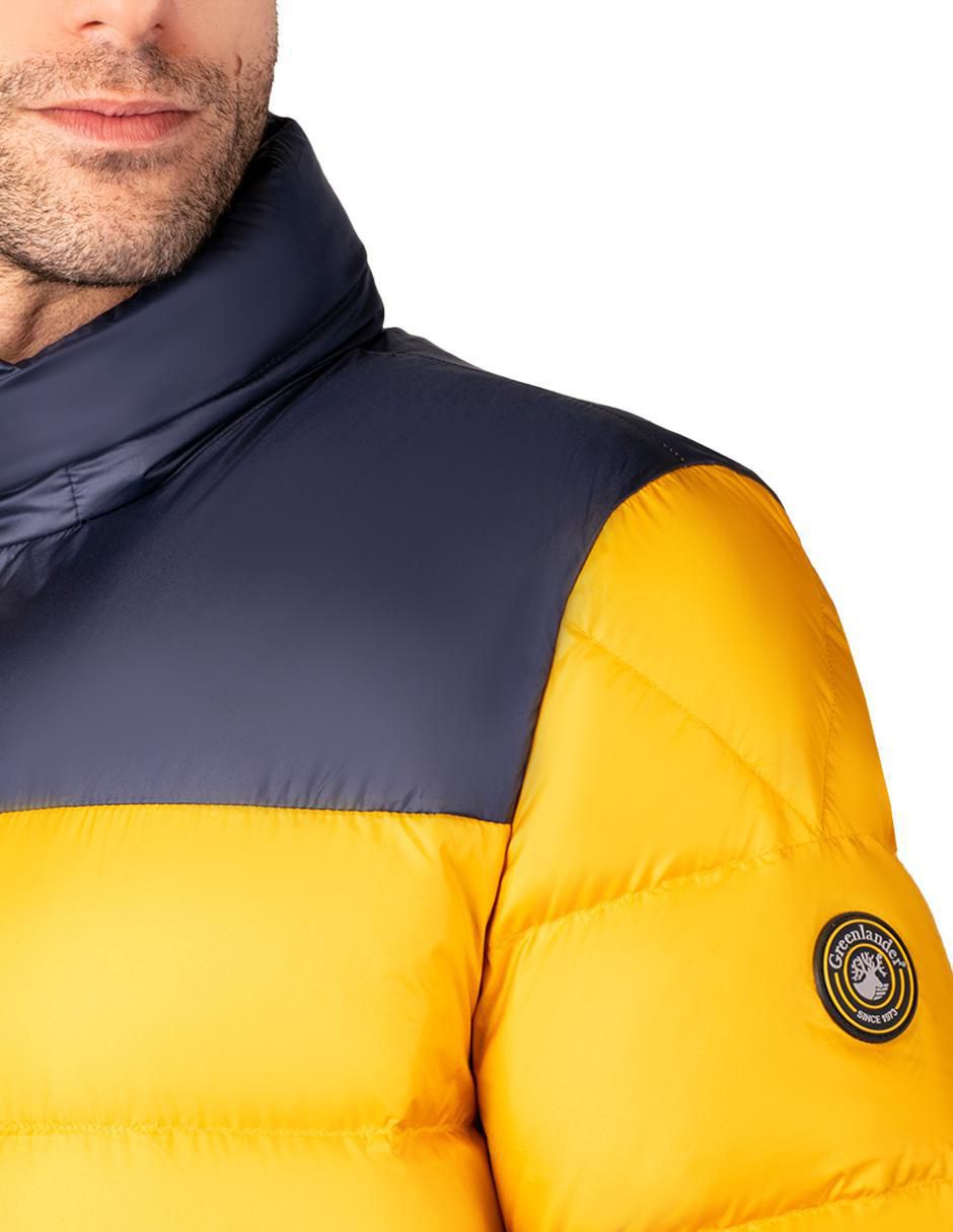 Chamarra acolchada Greenlander impermeable capitonada para hombre