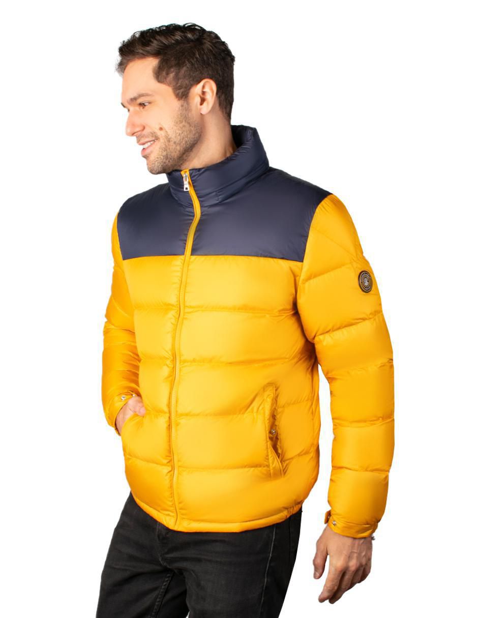 Chamarra acolchada Greenlander impermeable capitonada para hombre