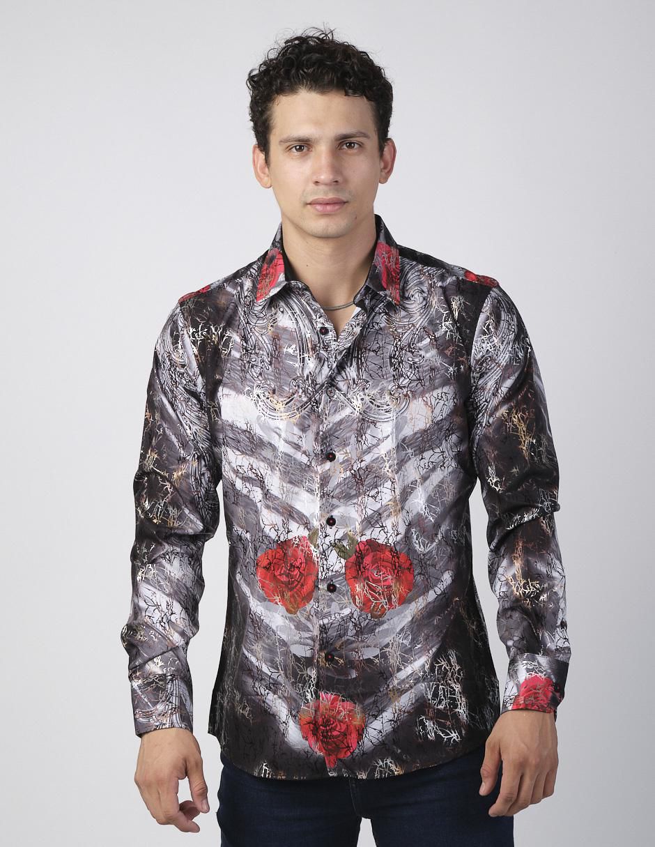 Camisa casual manga larga para hombre Camisa casual manga larga para hombre