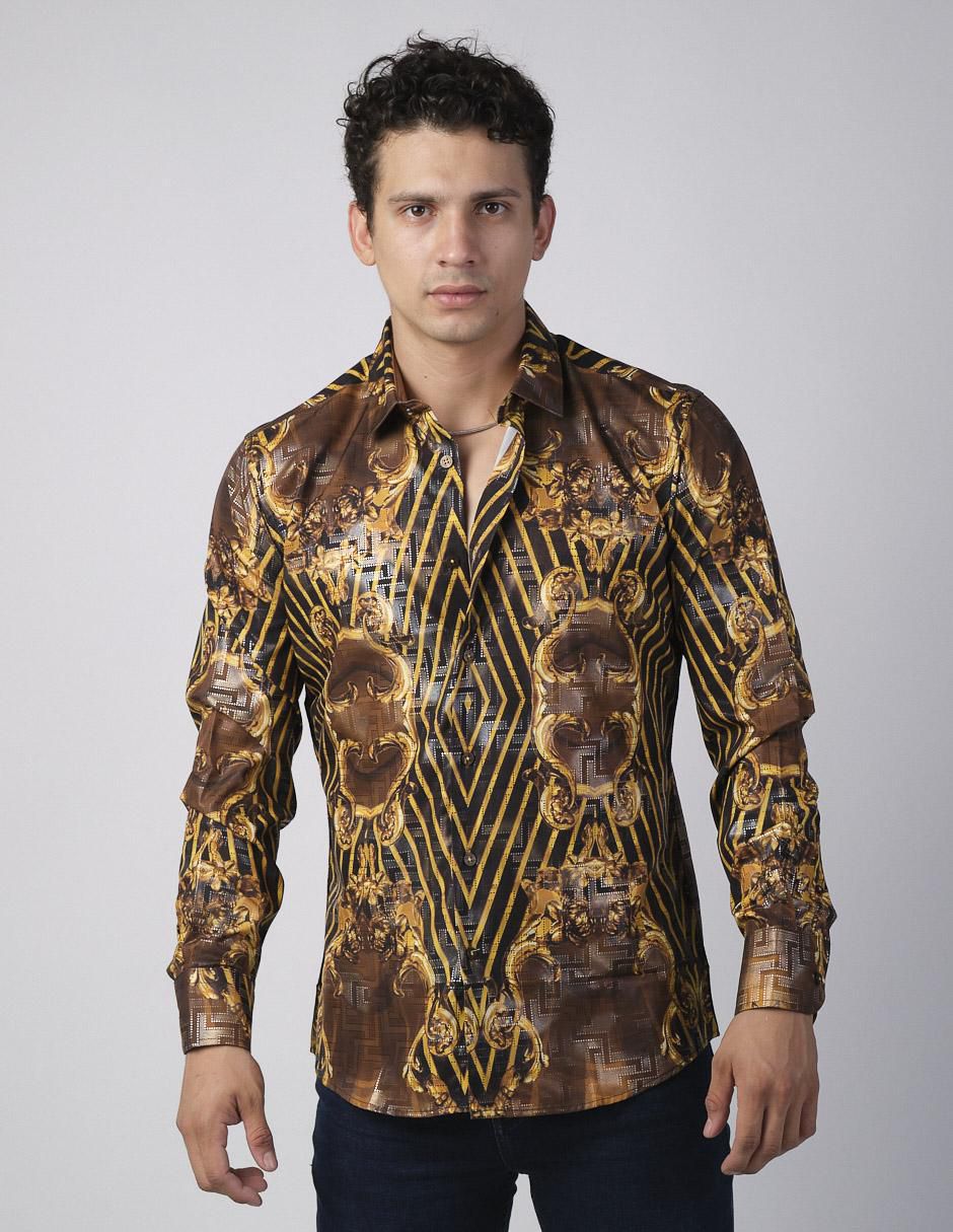 Camisa casual manga larga para hombre Camisa casual manga larga para hombre