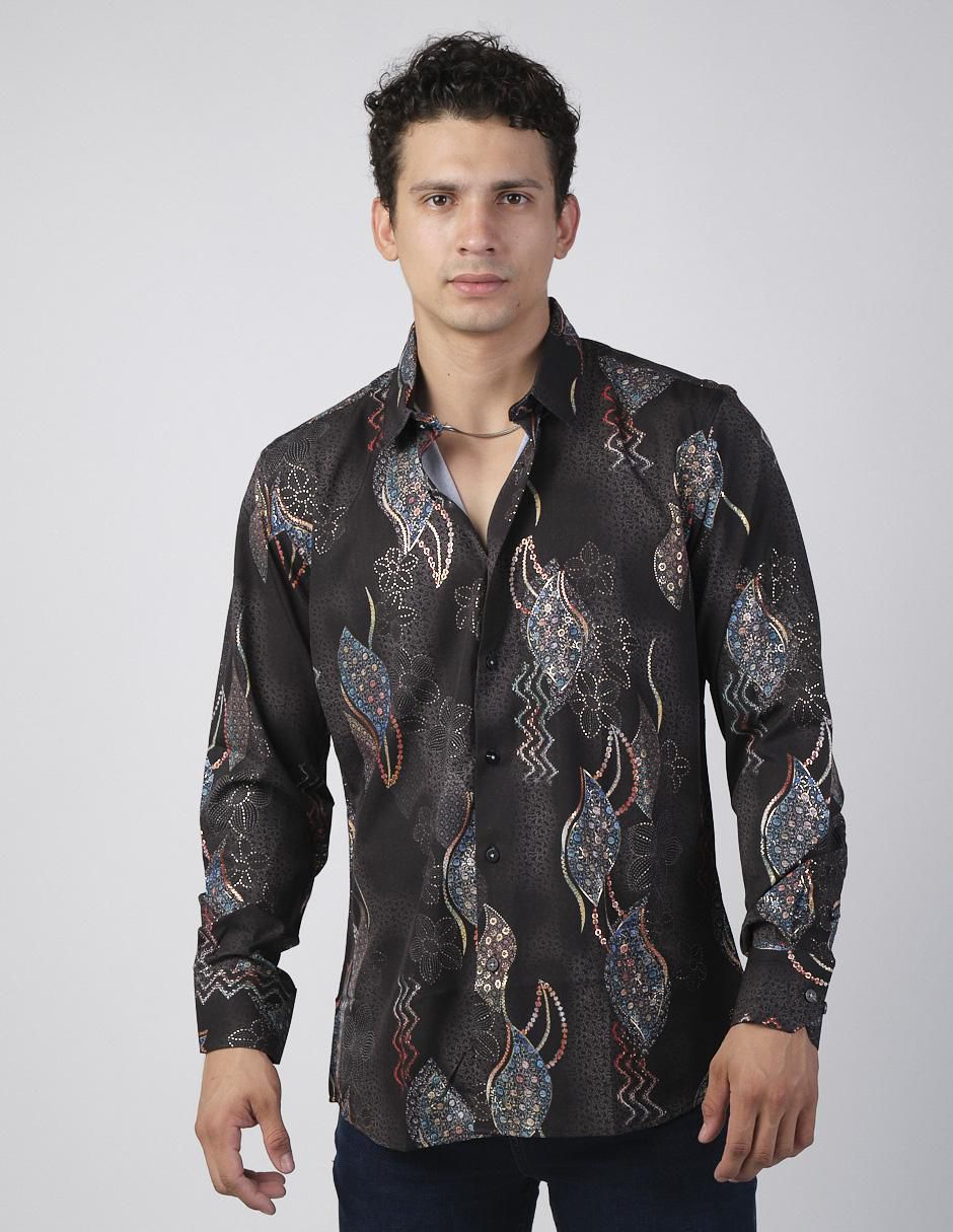 Camisa casual manga larga para hombre Camisa casual manga larga para hombre