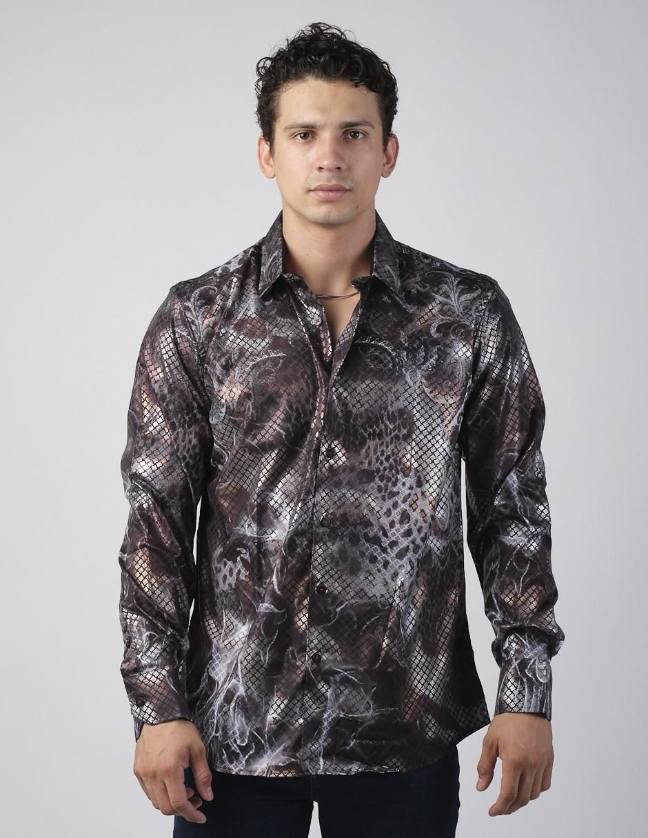 Camisa casual manga larga para hombre Camisa casual manga larga para hombre