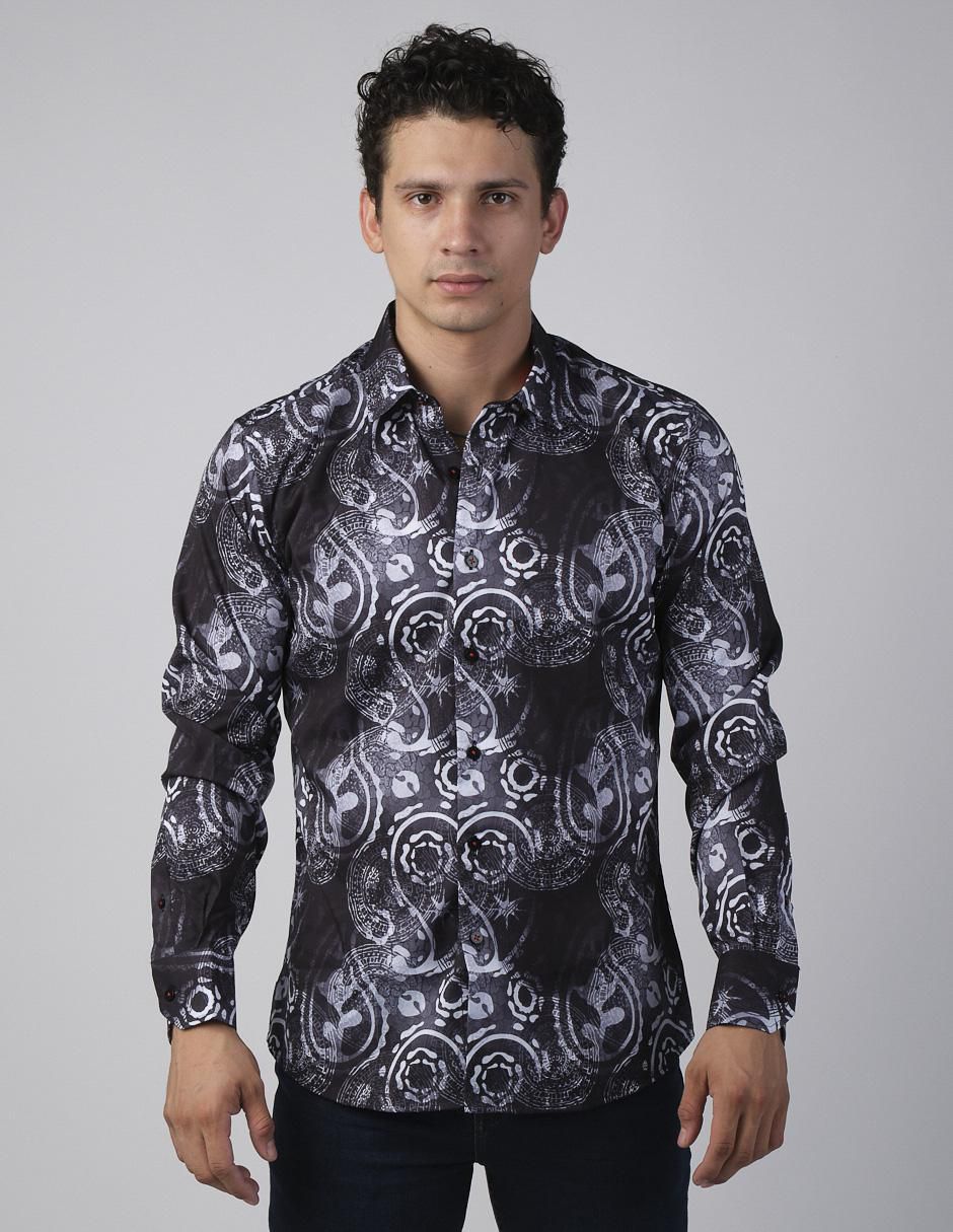 Camisa casual manga larga para hombre Camisa casual manga larga para hombre
