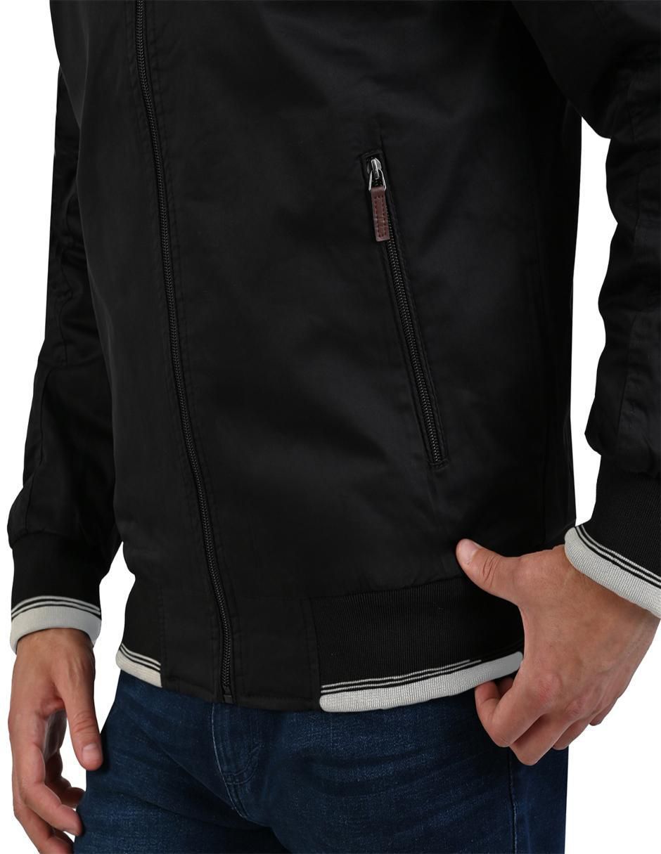 Chamarra casual Hpc Polo con bolsillos para hombre
