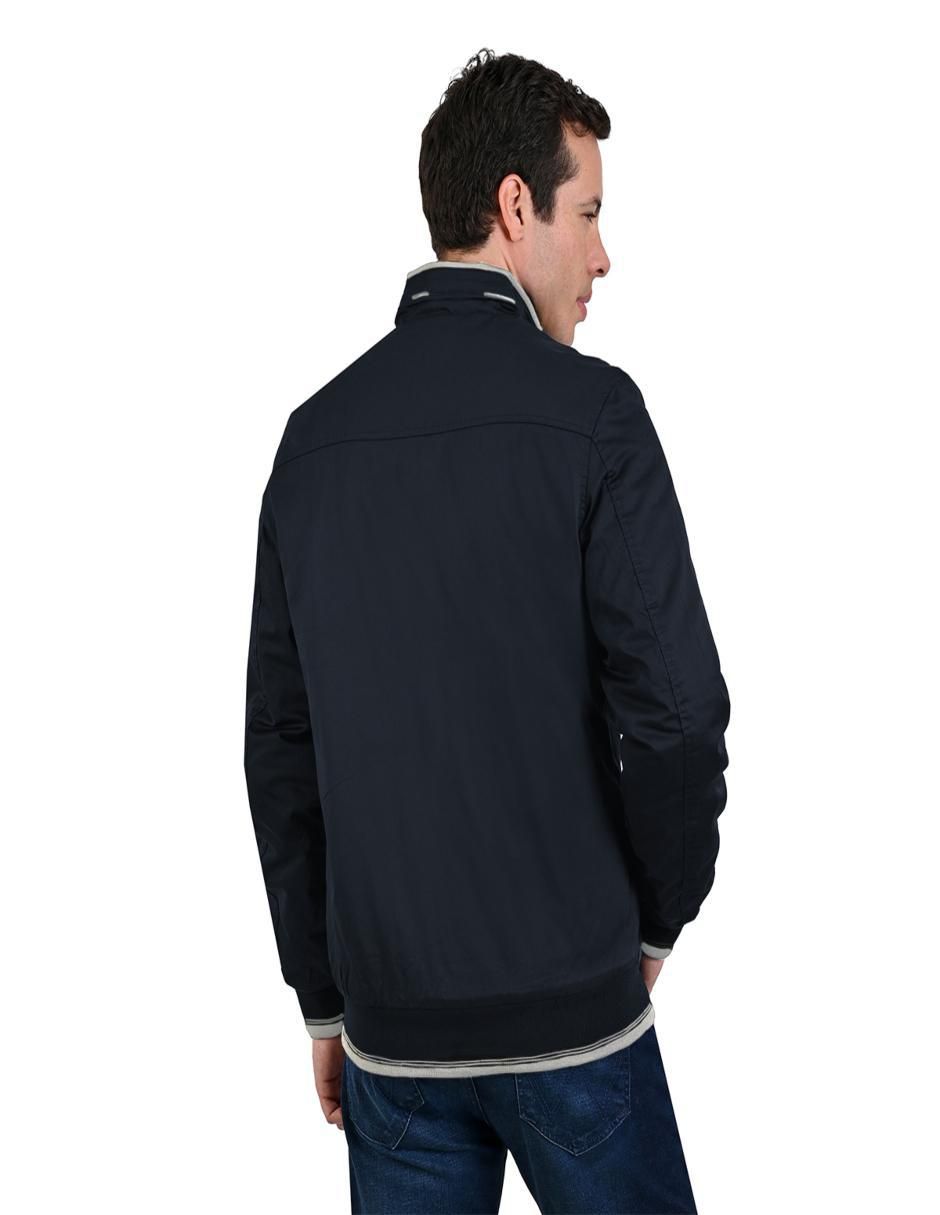 Chamarra casual con bolsillos para hombre 6