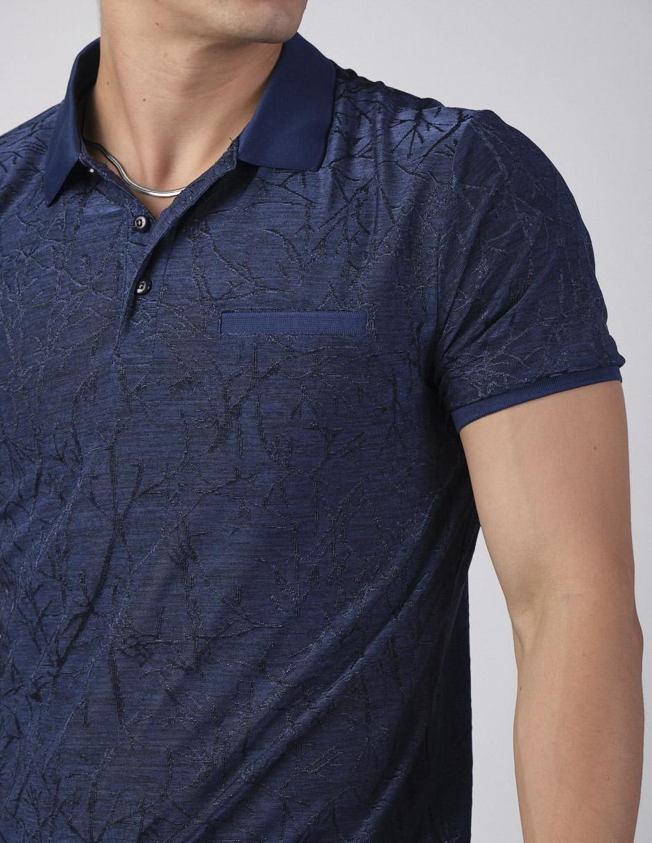 Playera tipo polo Benziny para hombre
