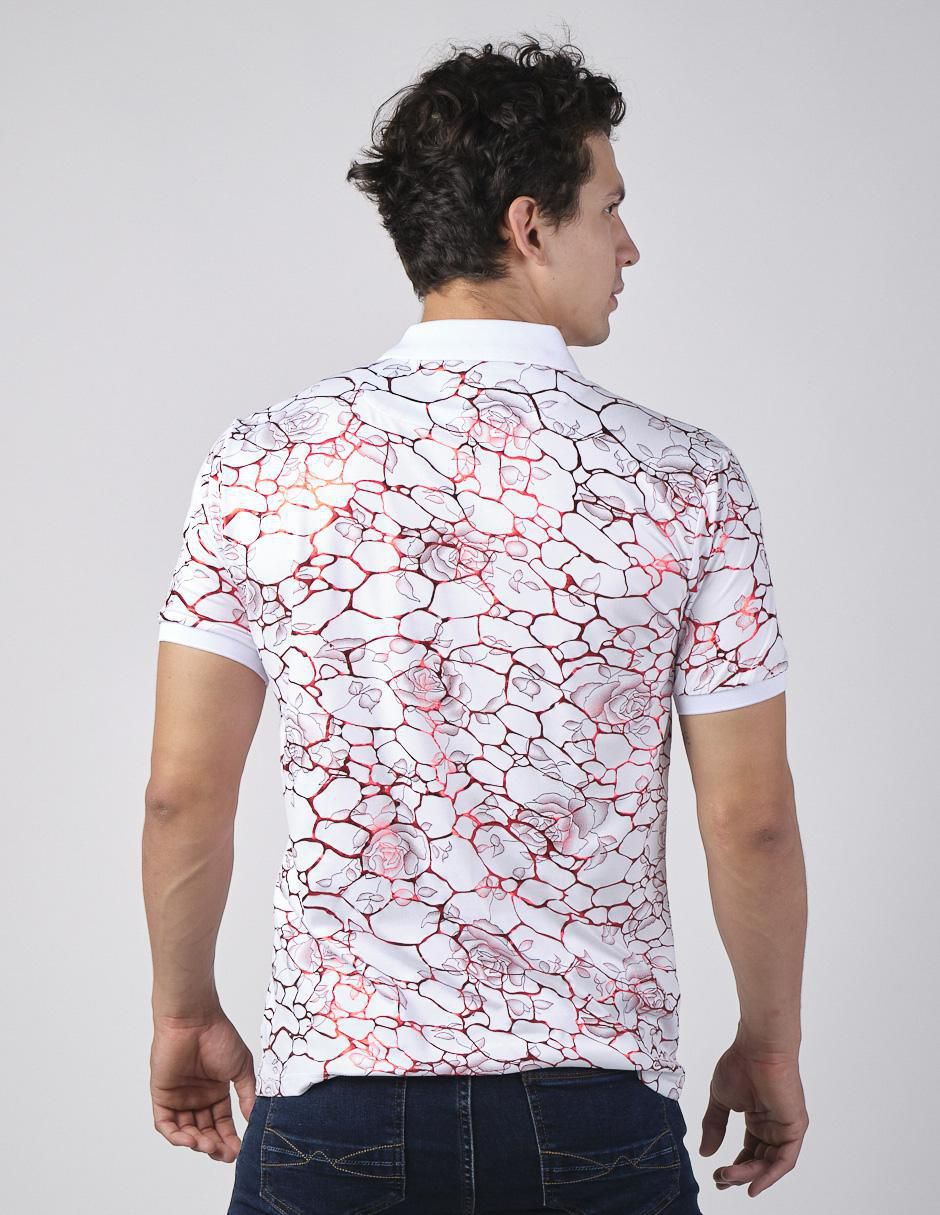 Playera tipo polo Benziny para hombre