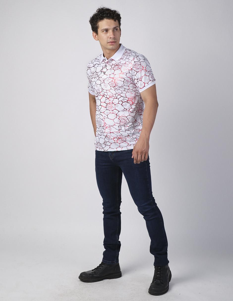 Playera tipo polo Benziny para hombre