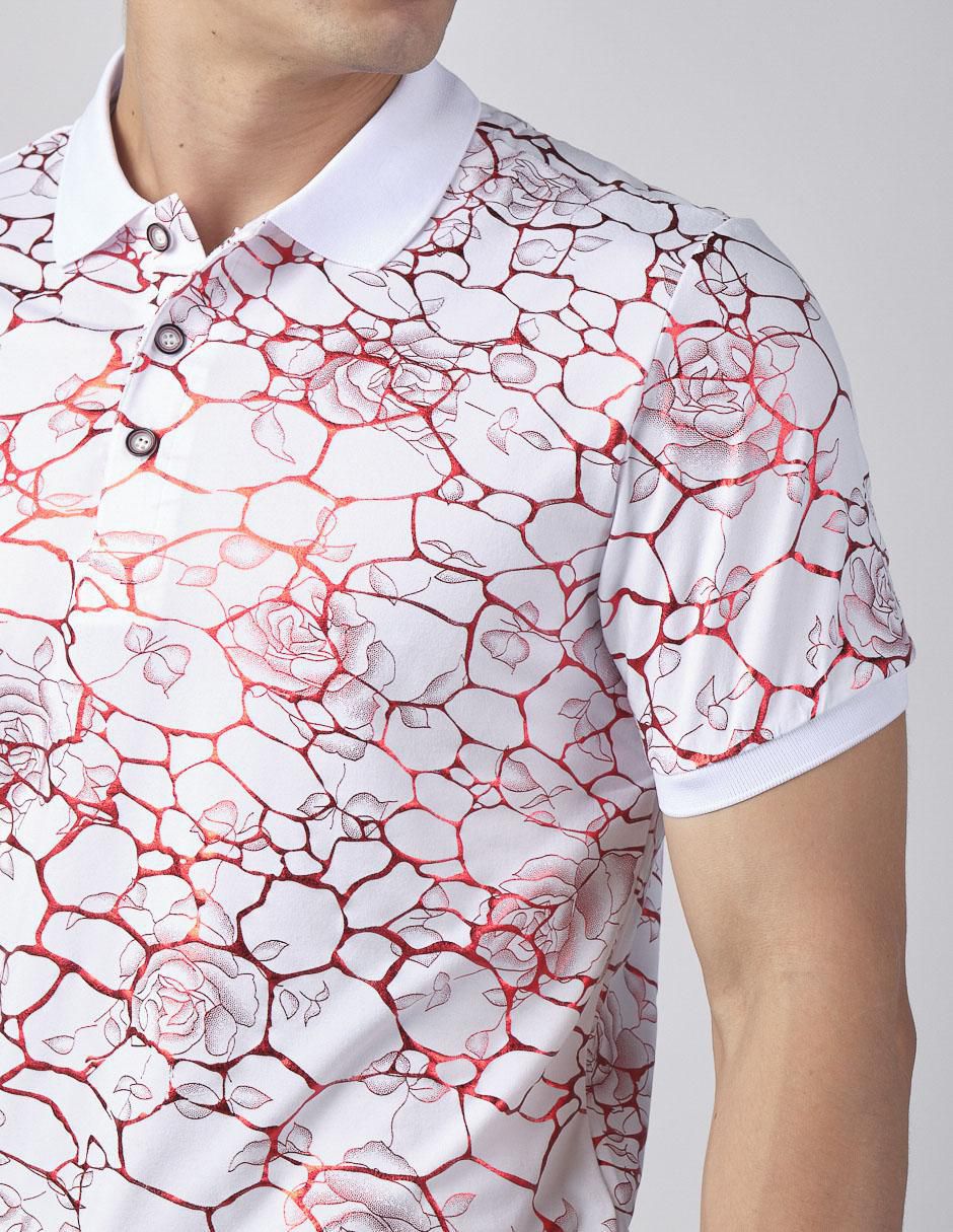 Playera tipo polo Benziny para hombre
