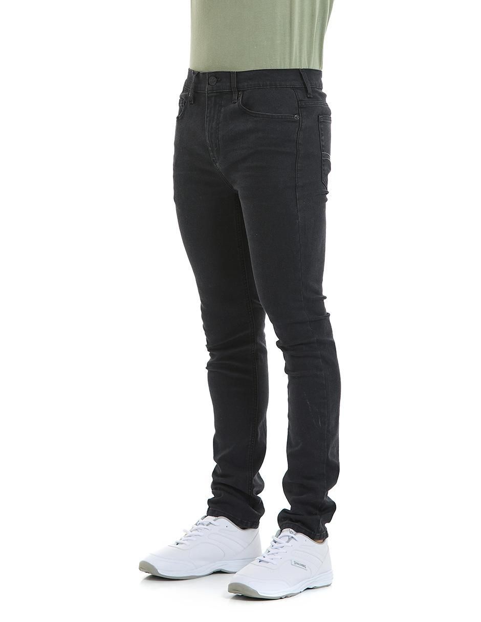 Jeans straight Buffalo Jeans David Bitton lavado stone wash para hombre