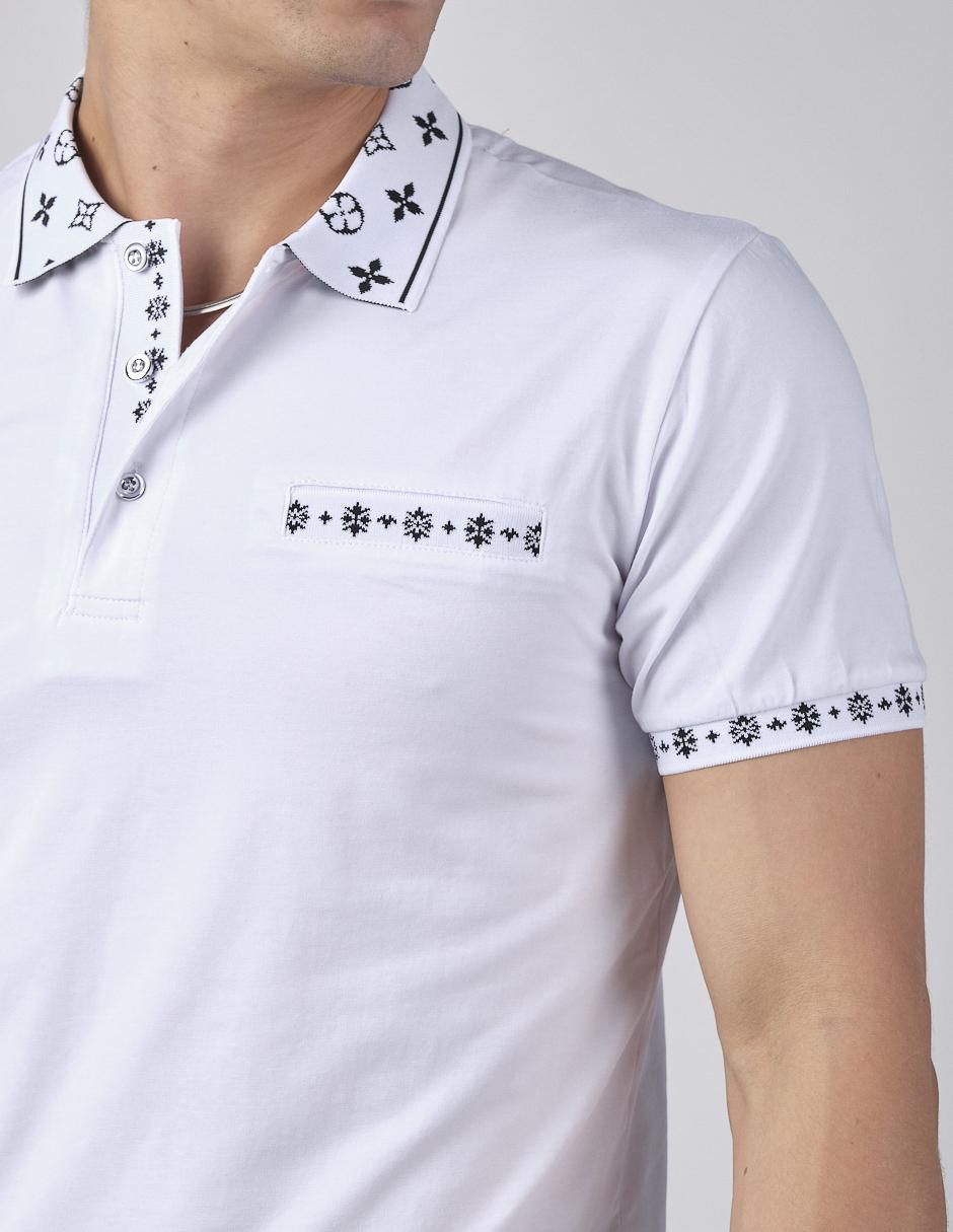 Playera tipo polo BZ-103 para hombre 4