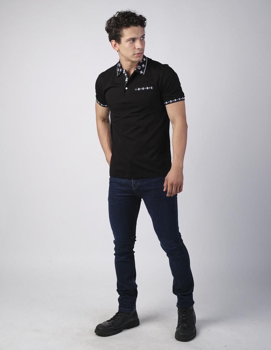 Playera tipo polo Benziny BZ-103 para hombre