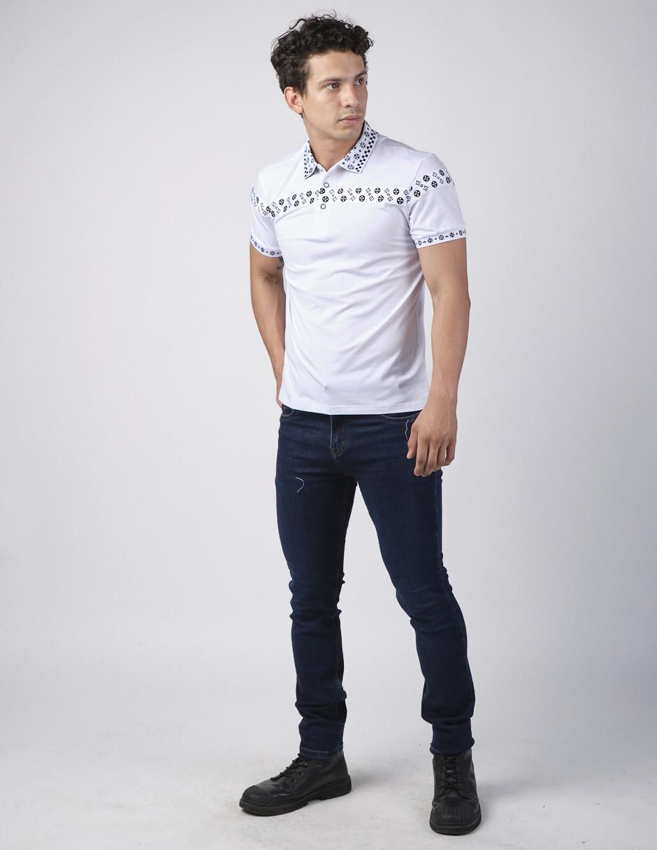 Playera tipo polo Benziny BZ-105 para hombre