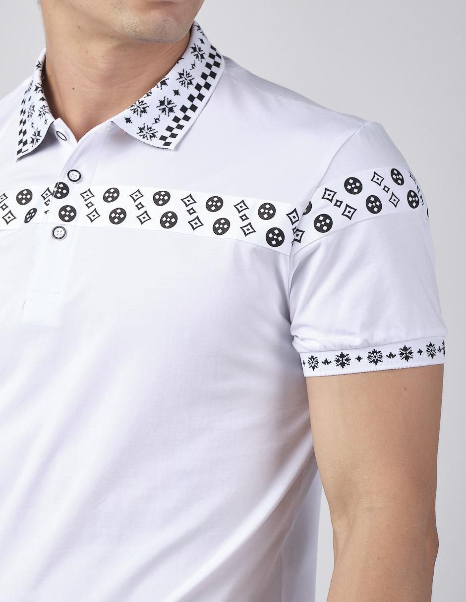 Playera tipo polo Benziny BZ-105 para hombre