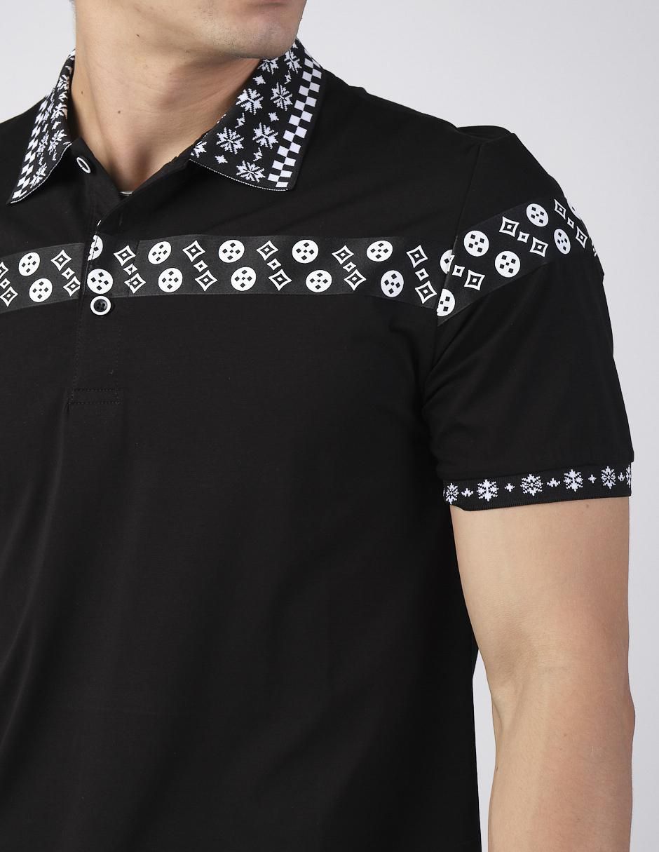 Playera tipo polo BZ-105 para hombre 4