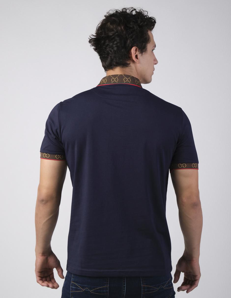Playera tipo polo BZ-106 para hombre 2