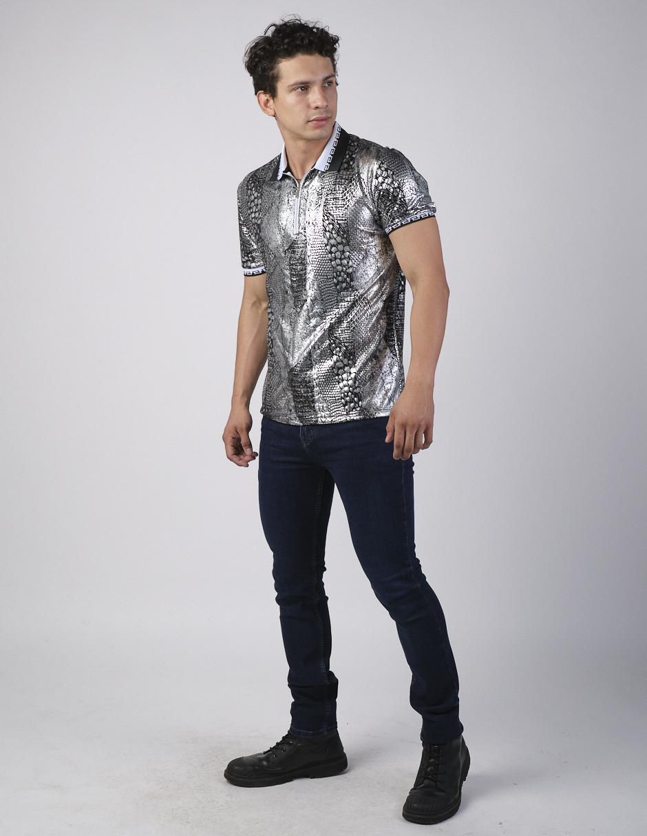 Playera tipo polo Benziny para hombre