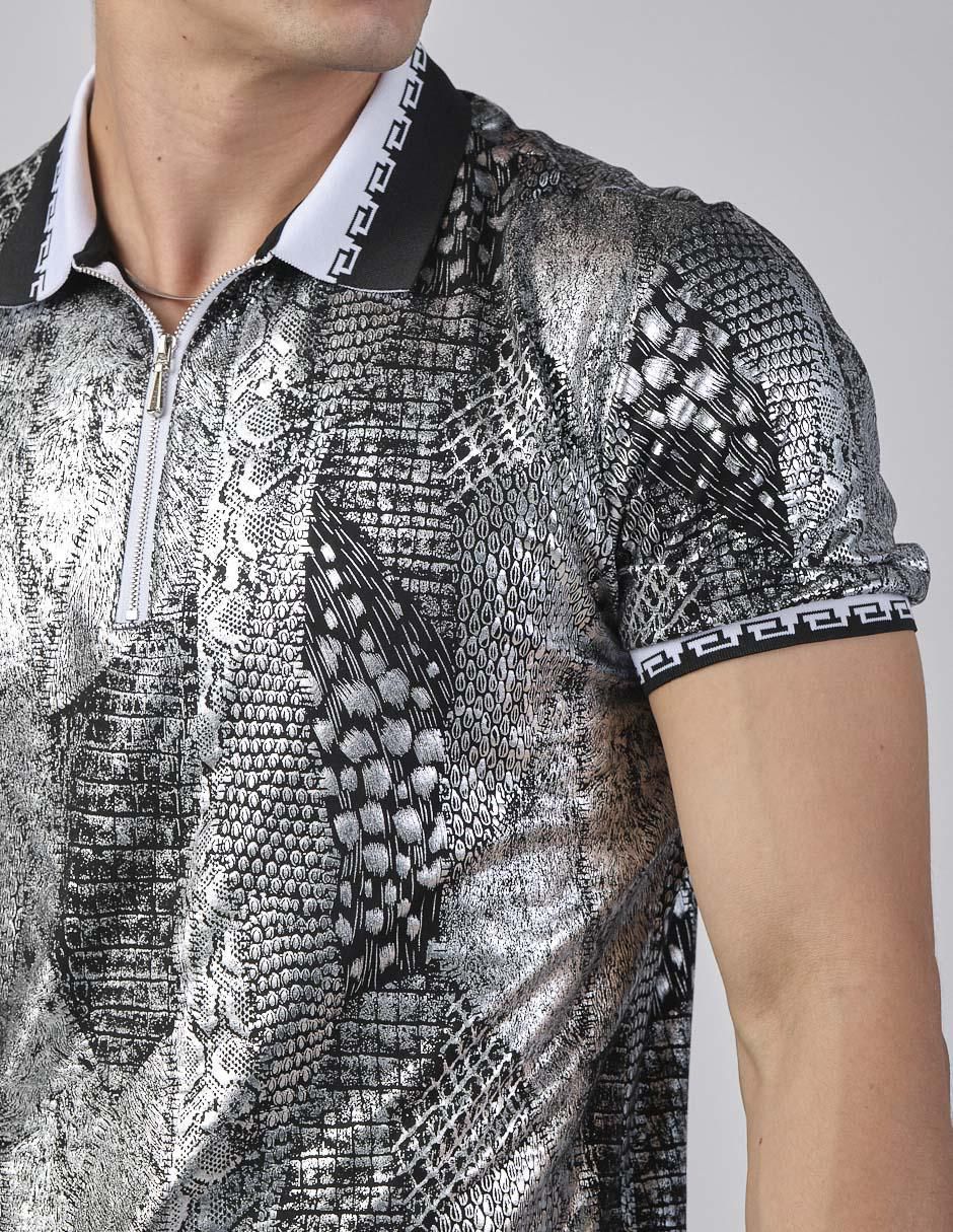 Playera tipo polo Benziny para hombre
