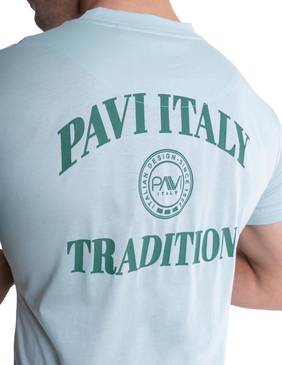 Playera Pavi Italy cuello redondo para hombre
