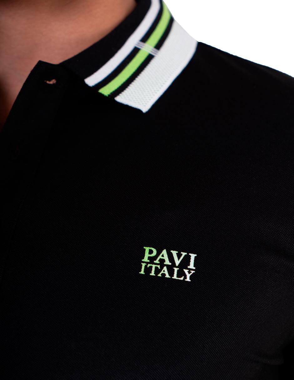 Playera tipo polo Pavi Italy para hombre
