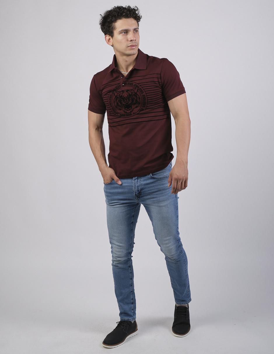 Playera tipo polo Pavini para hombre
