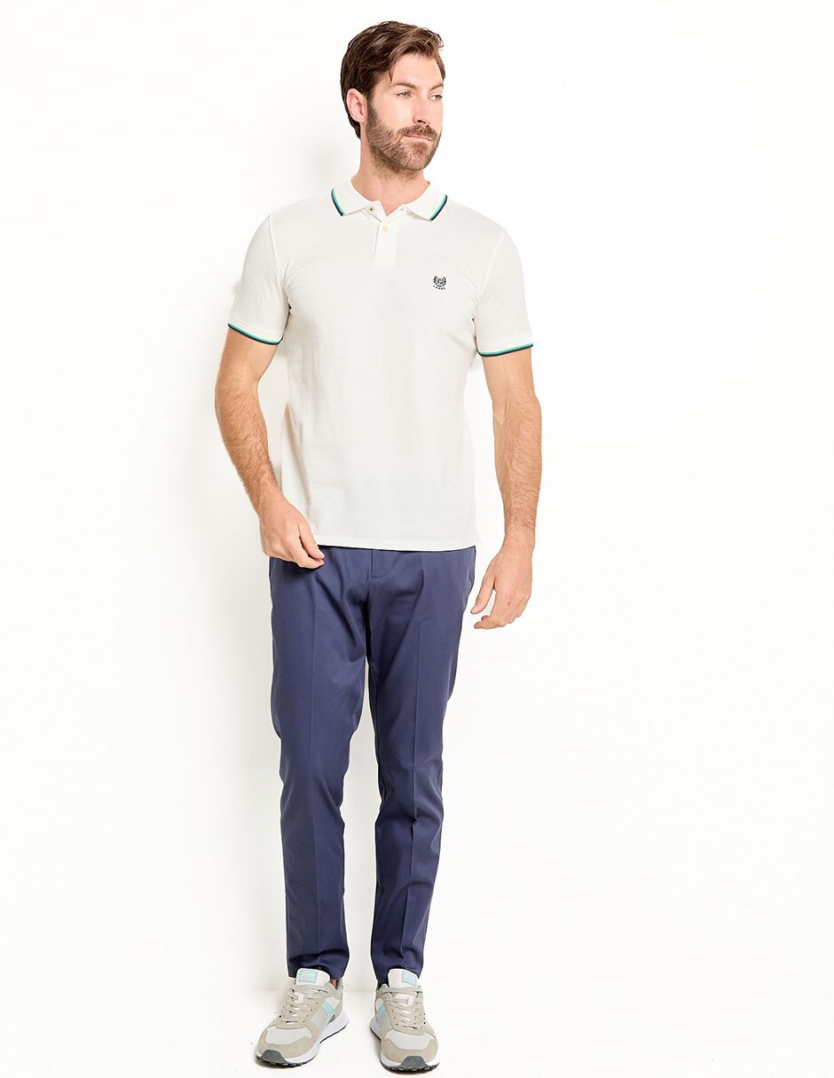 Pantalón casual slim de algodón para hombre 3