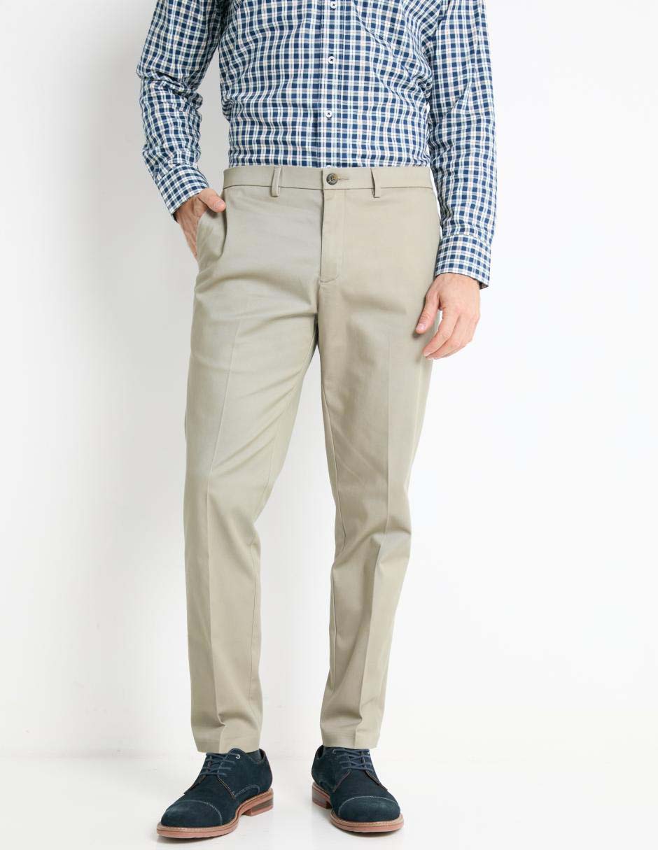 Pantalón slim de algodón para hombre Pantalón slim de algodón para hombre
