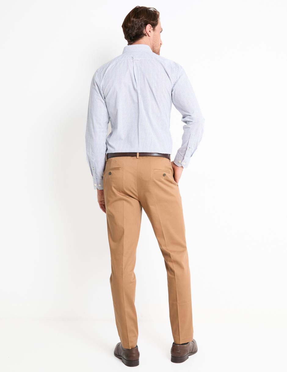 Pantalón slim de algodón para hombre 2