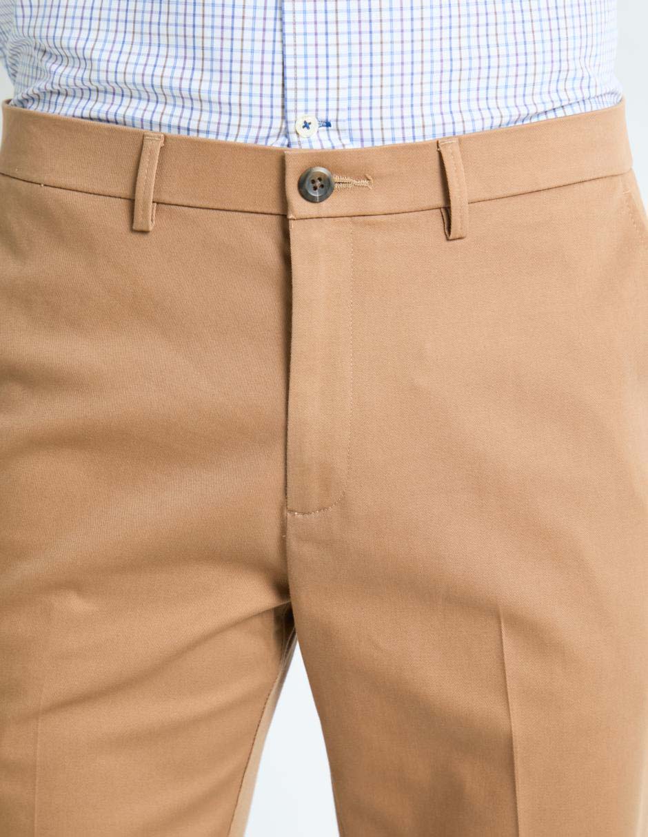 Pantalón slim de algodón para hombre 4