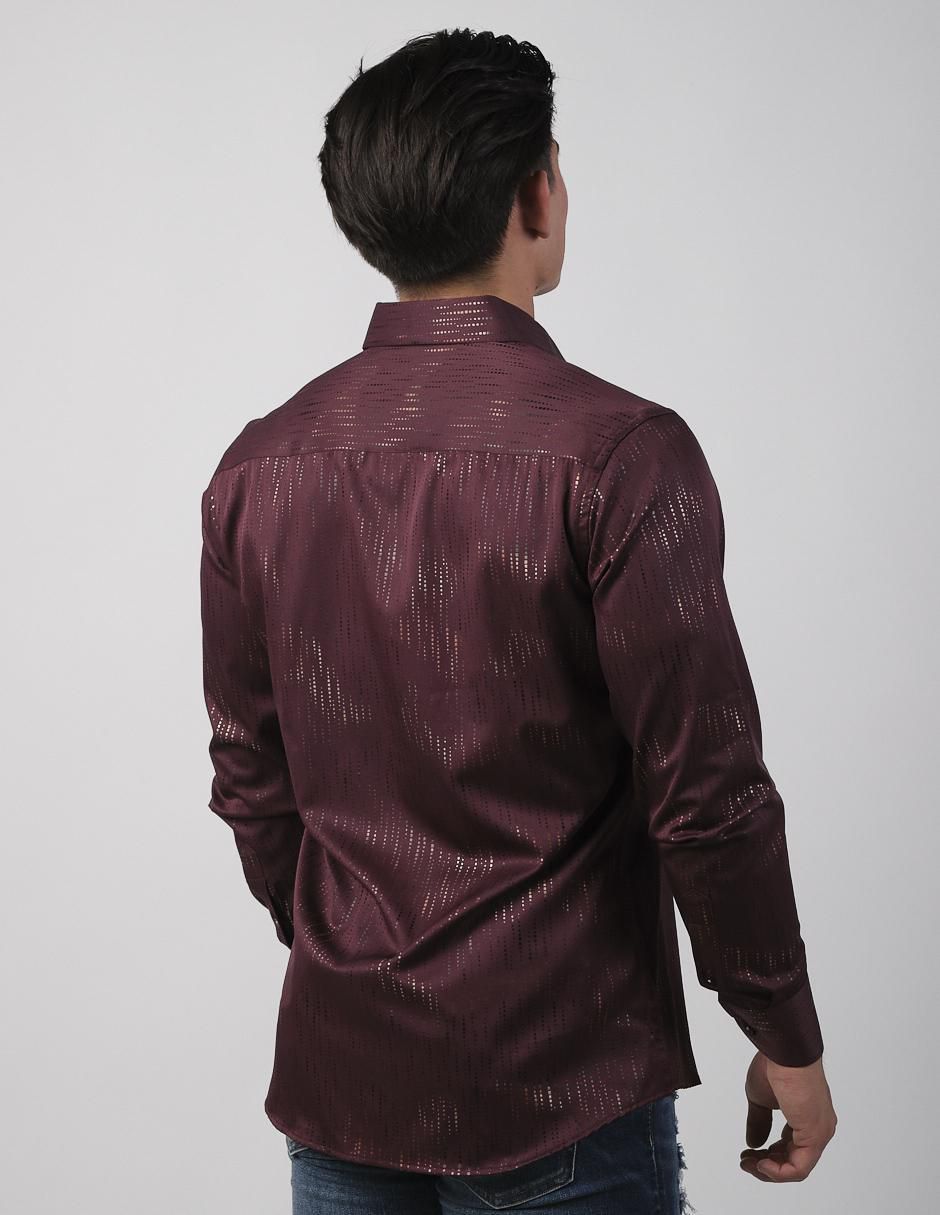 Camisa casual de algodón manga larga para hombre 3