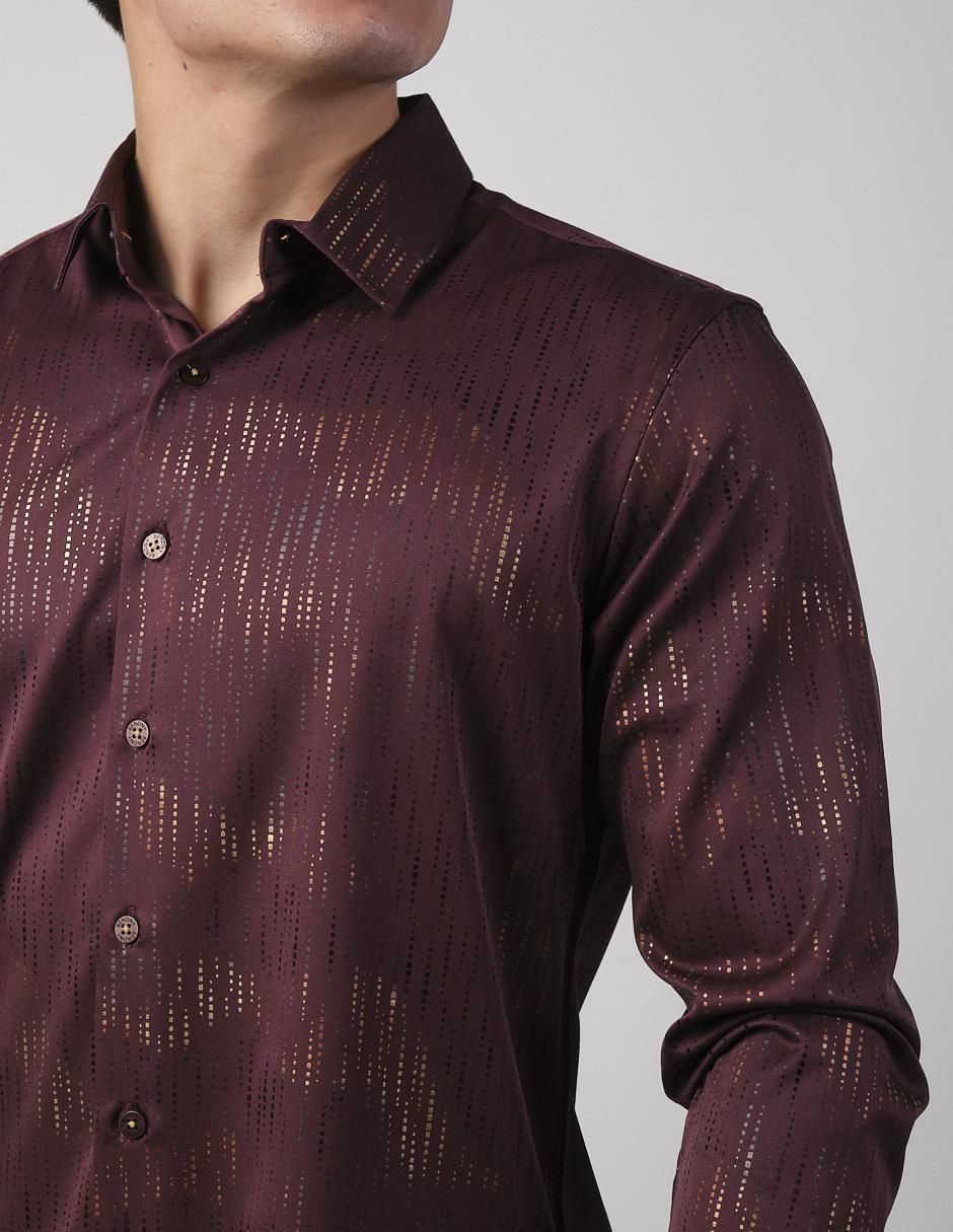 Camisa casual de algodón manga larga para hombre 2