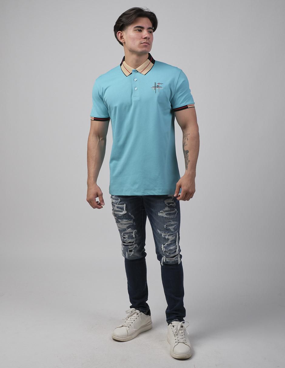 Playera cuello polo para hombre 4