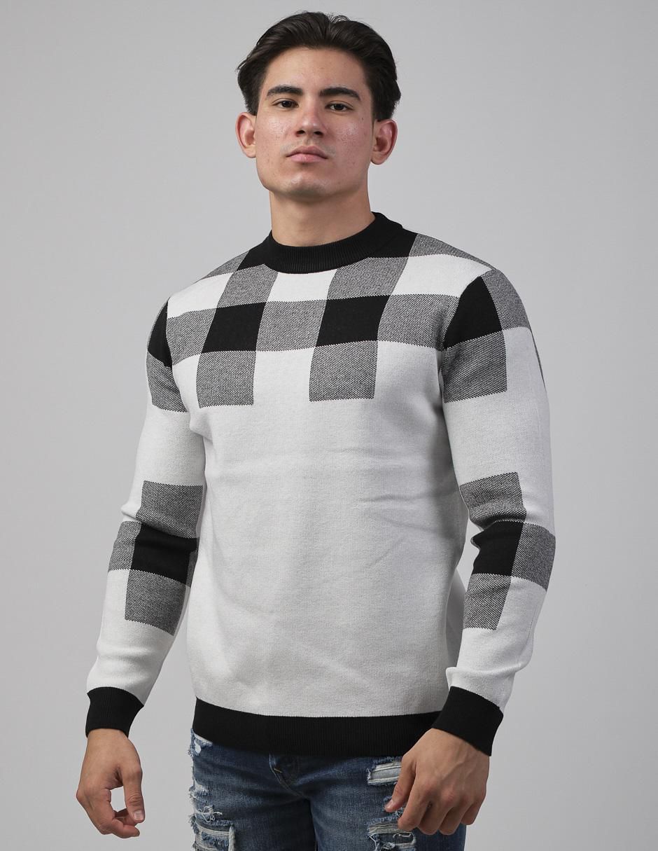 Suéter cuello redondo para hombre