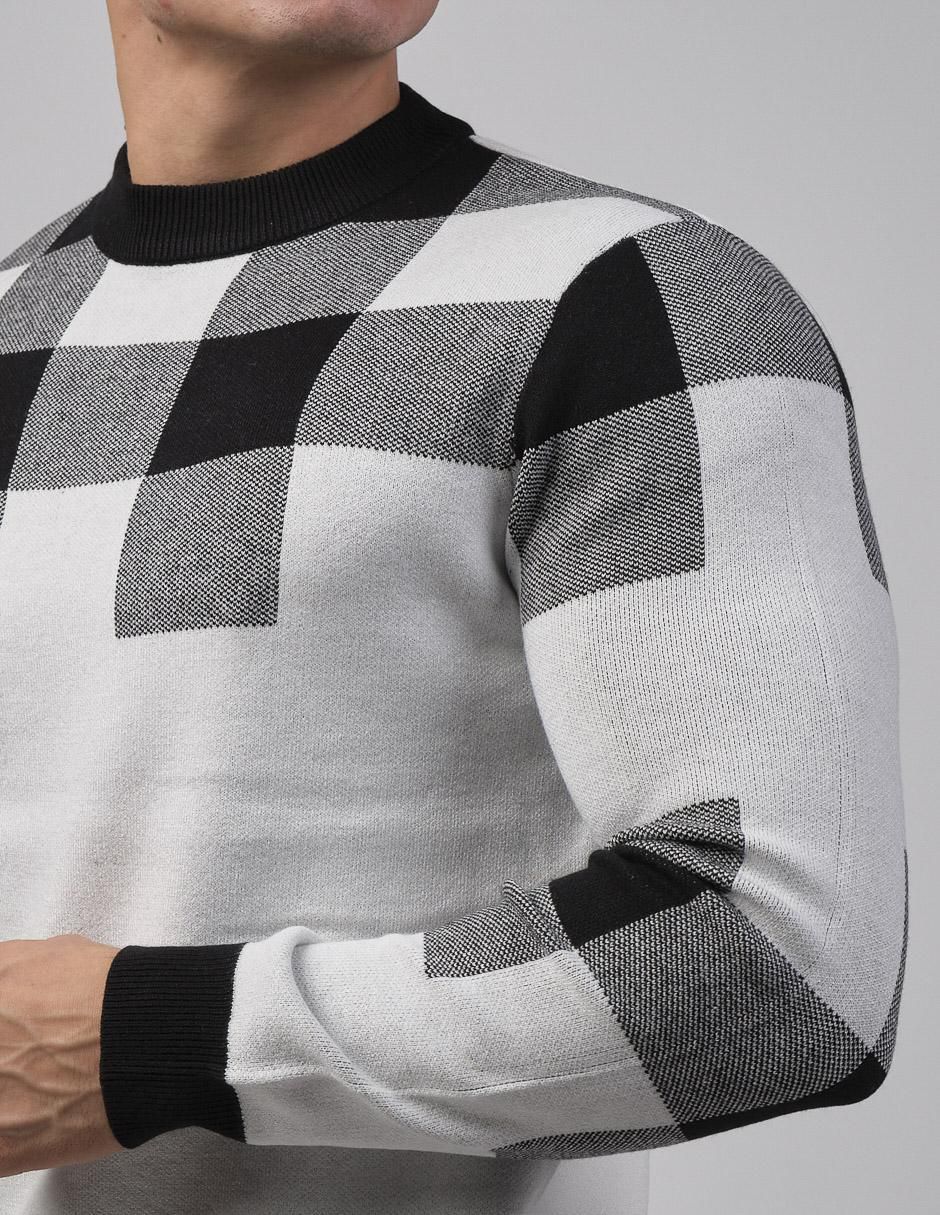 Suéter cuello redondo para hombre